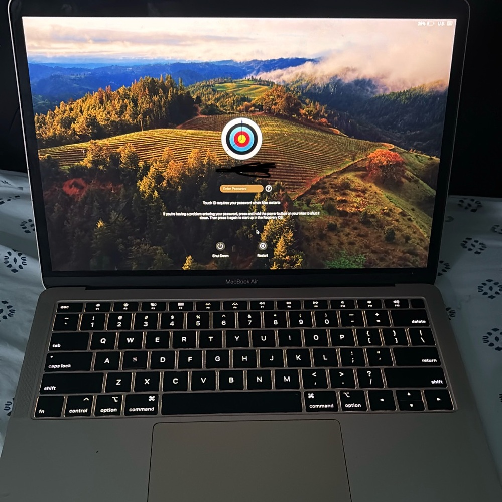 Apple MacBook Air - Rose Gold with Black Keyboard Backlighting